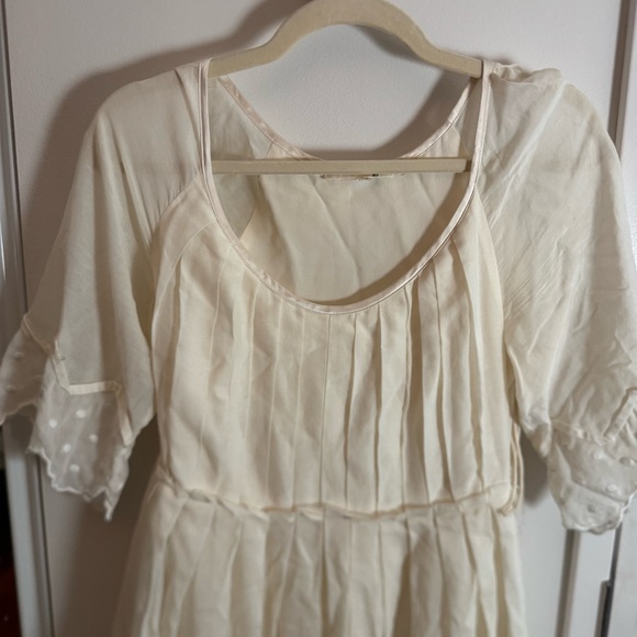 3.1 PHILLIP LIM delicate lace pleated scoop neck dress - Picture 2 of 6